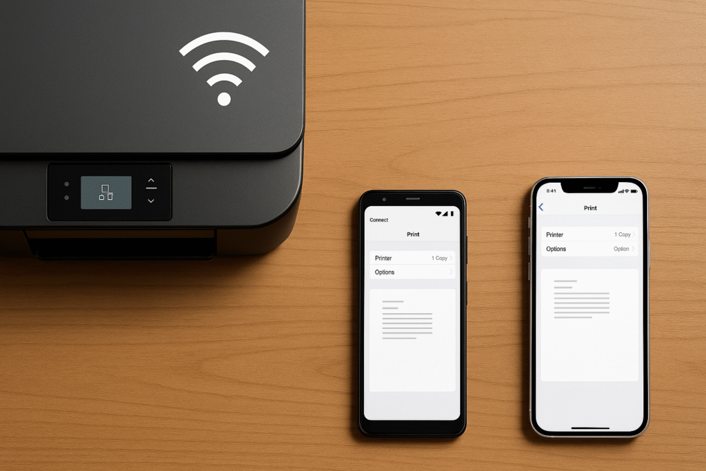 How to Connect a Phone to a Printer